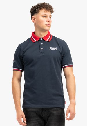 Polo - navy red white