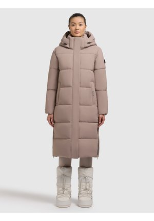 khujo RACHEL2 MATT - Wintermantel - greige