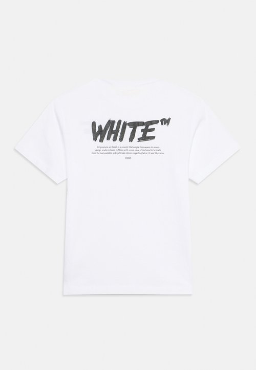 Off-White SHARED LOGO TEE UNISEX - Print T-shirt - white — photo 2