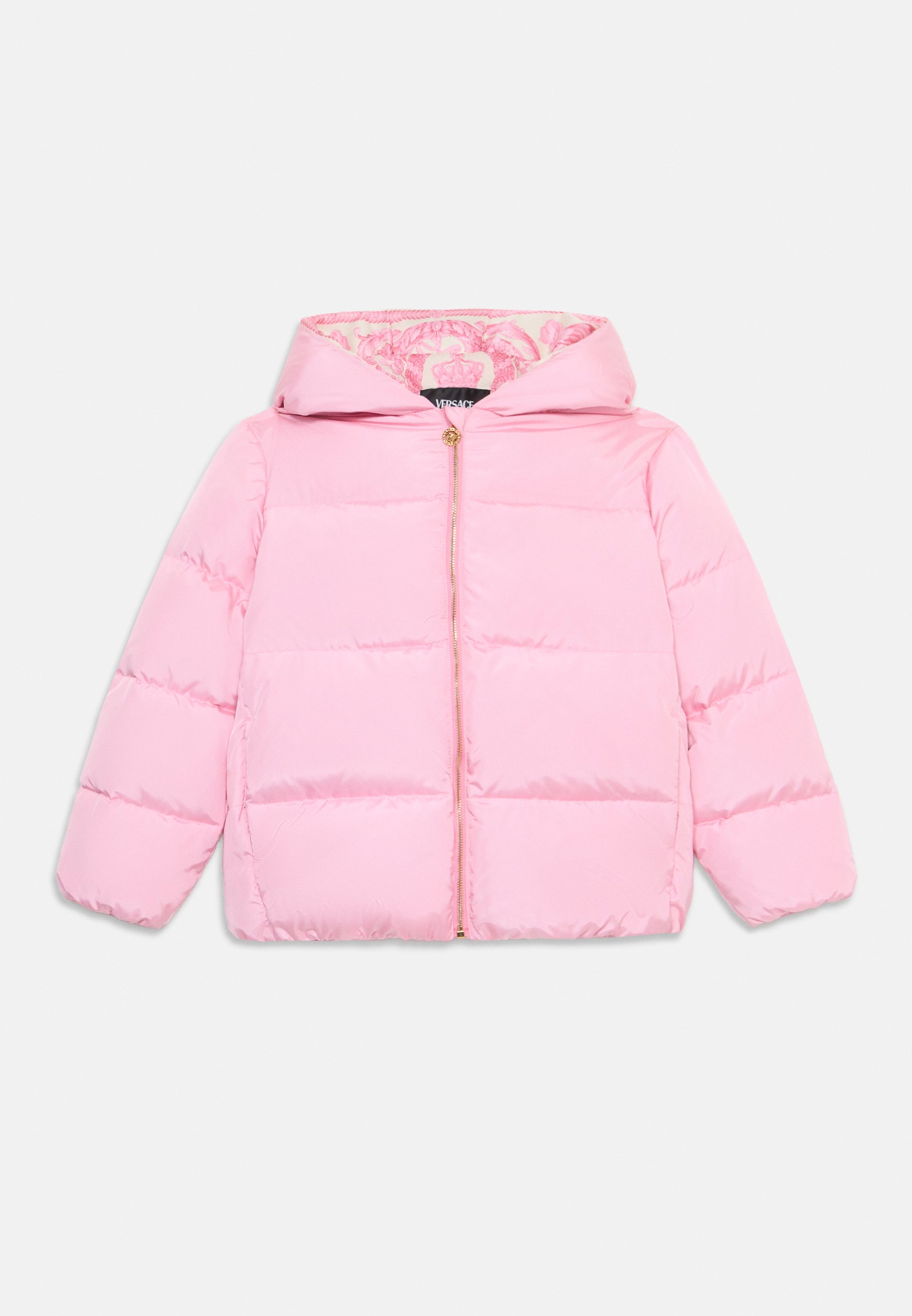 Versace JACKET TECHNO UNISEX Down jacket pastel pink/pink