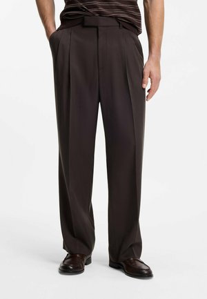 Pantalones - dark brown seven
