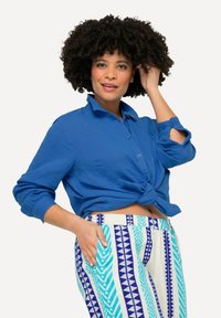 Angel of Style KRAGEN LANGARM - Skjortebluser - medium blue
