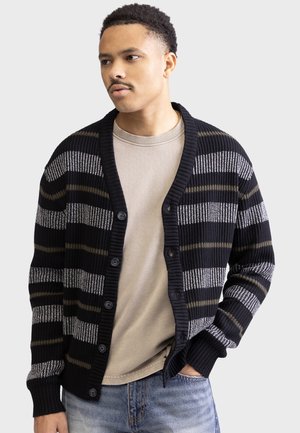 Redefined Rebel RRMILLER BOXY FIT - Cardigan - black