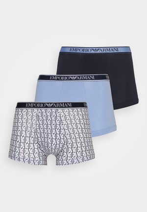 Emporio Armani PARIGAMBA 3 PACK - Boxer brief - light blue/blue/white