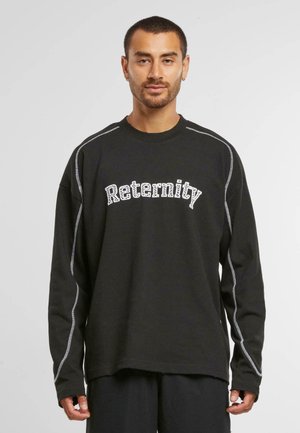 STICHED  - Topper langermet - black