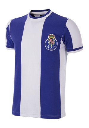 T-shirt print - white blue