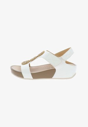 Grünland, GRUNLAND - SANDALI DONNA - Sandalias de cuña - bianco