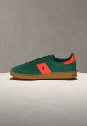 BEDFORD SUEDE SNEAKER UNISEX - Baskets basses - forest/blaze survival orange