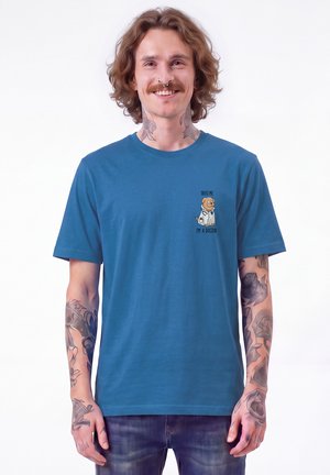 watapparel, DOGTOR UNISEX - T-shirt imprimé - mindful blue