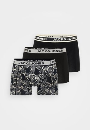 JACLIAM FLOWER TRUNKS 3 PACK - Boxerbriefs - black