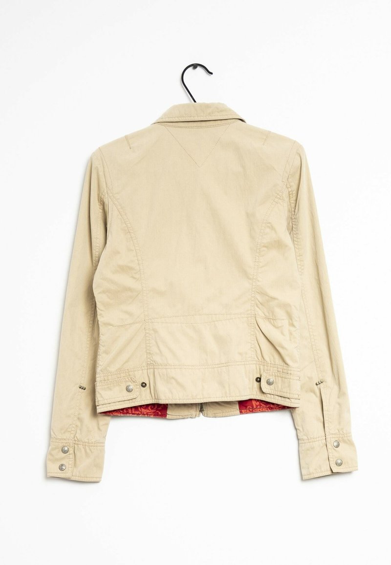 Tommy Hilfiger Summer jacket beige (Pre-owned) Zalando