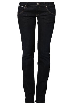 Straight leg jeans - rinsed denim