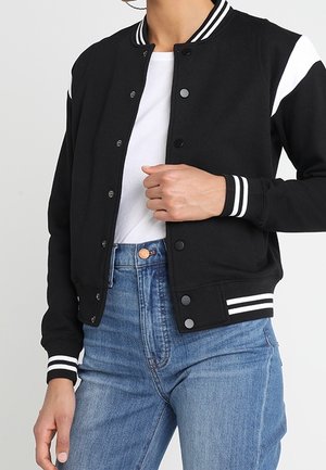 Mikina na zip - black