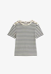 Unselected, calico/dark night navy