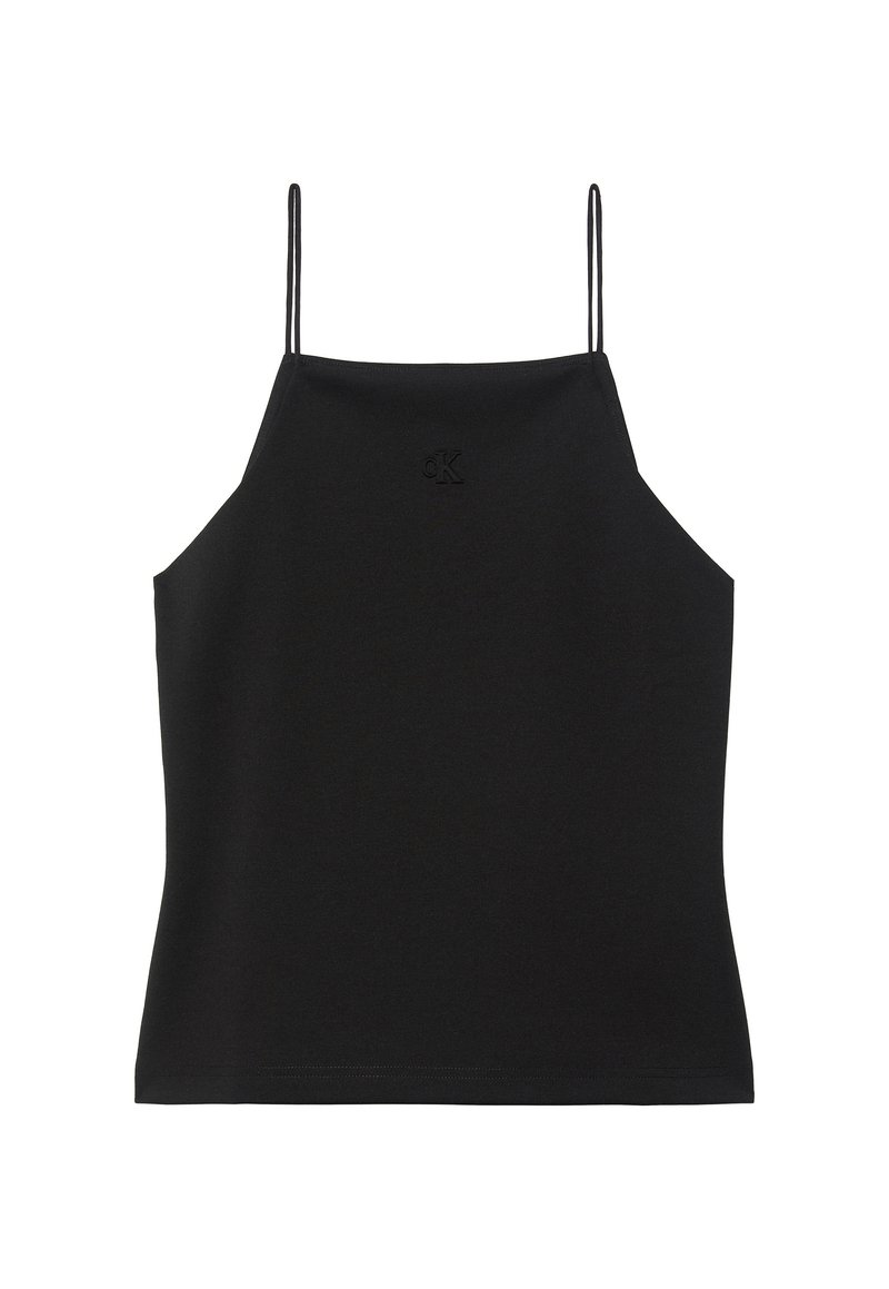 Calvin Klein Jeans MILANO CAMI - Top - black/nero - Zalando.it