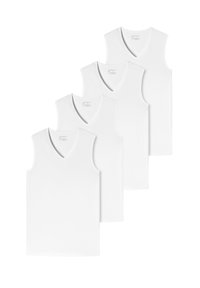 Schiesser 4-PACK - Undertröja - weiss