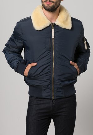 INJECTOR - Bomberjacke - rep blue