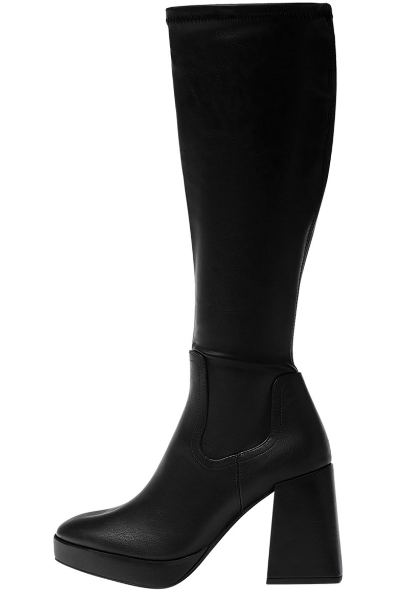 botas militares botas negras pull