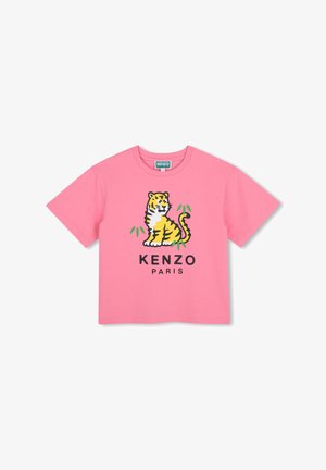 KENZO kids, TEE-SHIRT MANCHES COURTES - T-shirt imprimé - rose tendre