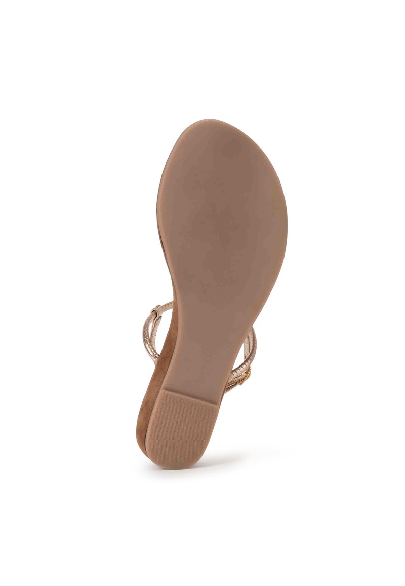 Damen Sneaker | CUPLÉ Zehentrenner gold/goldfarben - TH24476 Damen Sneaker | CUPLÉ Zehentrenner gold/goldfarben - TH24476