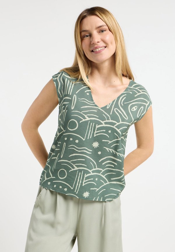 ISLLA - Bluse - baltic