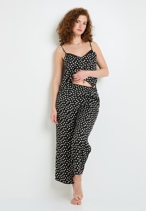 HALLY - Pantaloni del pigiama - multico noir