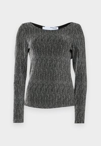 SLFANITA LOW BACK  - Maglietta a manica lunga - black/silver