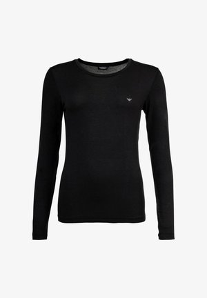 Emporio Armani, Langarmshirt - schwarz