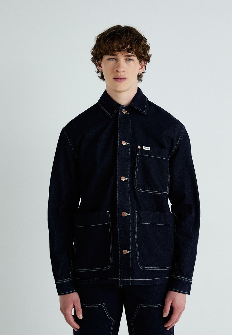 Wrangler KOBE CHORE JACKET - Giacca di jeans - bad hoss