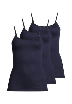 3ER PACK SPAGHETTI - Unterhemd/-shirt - marine