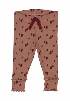 Leggings - Trousers - cabernet  bark