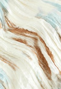 Next CRINKLED TALL REGULAR FIT - Jupe longue - ecru aqua