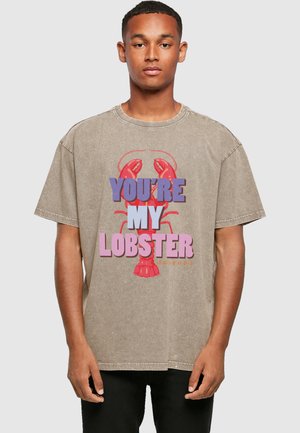 ABSOLUTE CULT FRIENDS - MY LOBSTER  - T-shirt print - darkkhaki