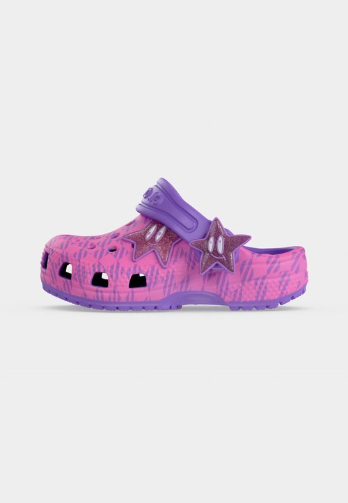 Crocs CLASSIC PLAID AND STARS - Slippers - purple bolt/pink punch — foto 2