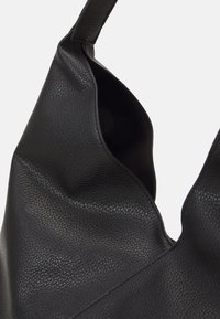 Lindex SHOPPER V-SHAPE - Shopping bag - black