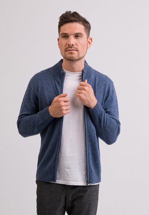 CASH-MERE Kardigan - jeans blau
