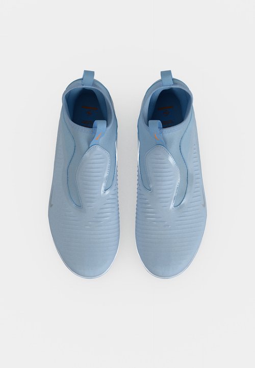 Nike PHANTOM 6 HIGH ACADEMY FG/MG UNITED UNISEX - Football boots artificial grass - blue tint/total orange/chrome — foto 5