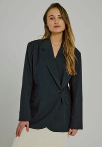 KANDRIA SHAPED - Blézer - brown pinstripe