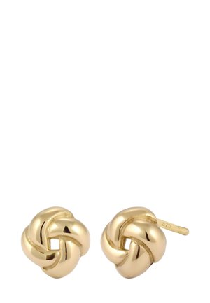 KNOT - Øreringe - gold-coloured