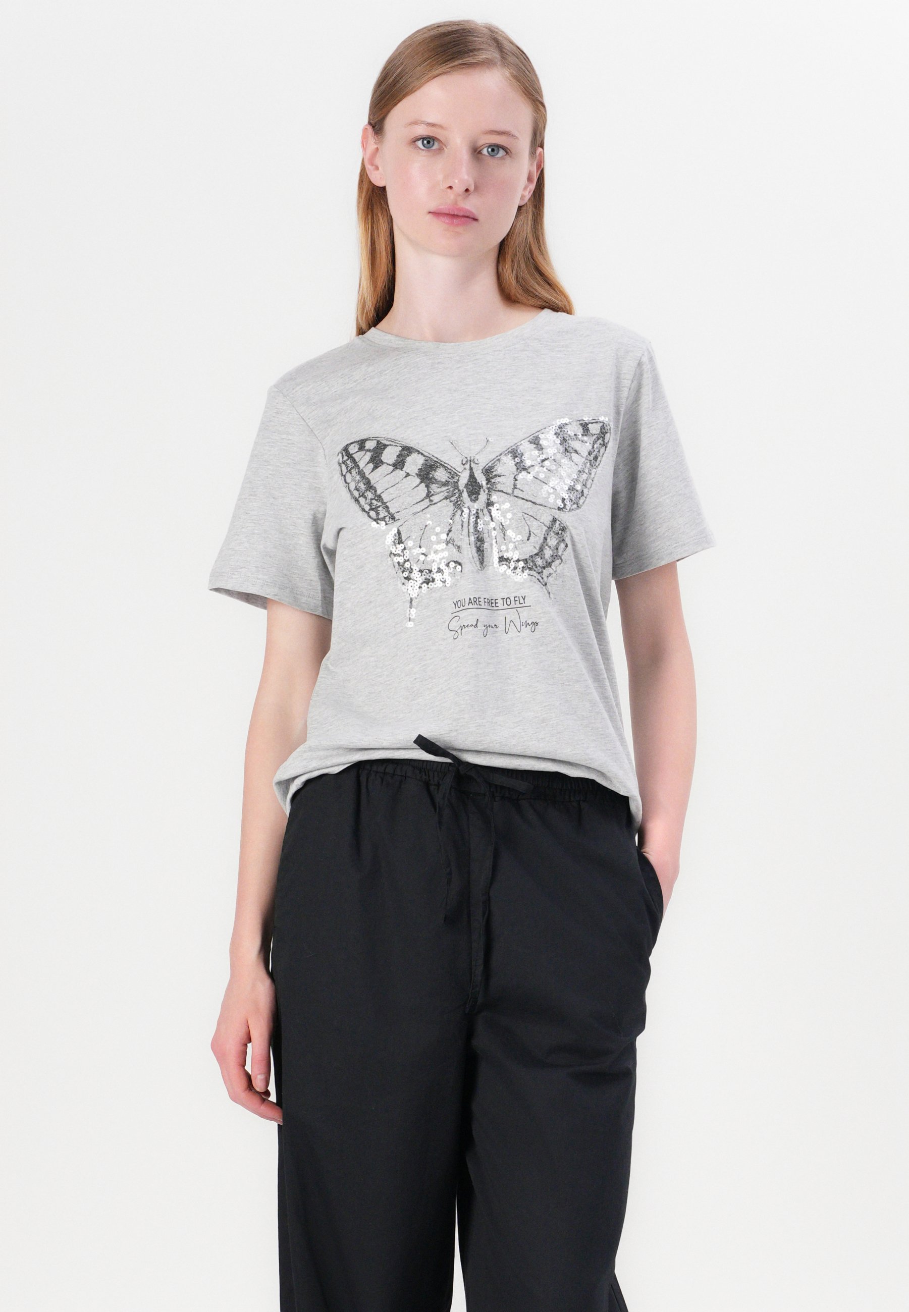 Selected SLFJUMA LOOSE BARREL PANT - Broek - black/zwart - Zalando.nl