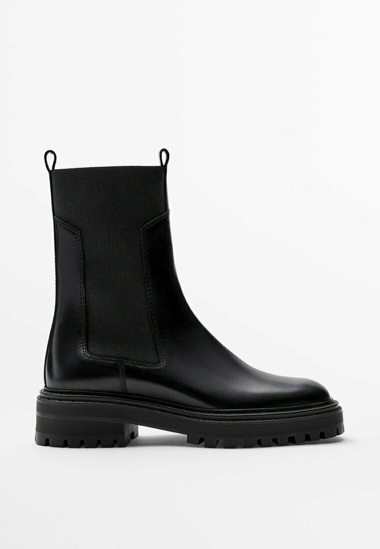 massimo dutti white boots