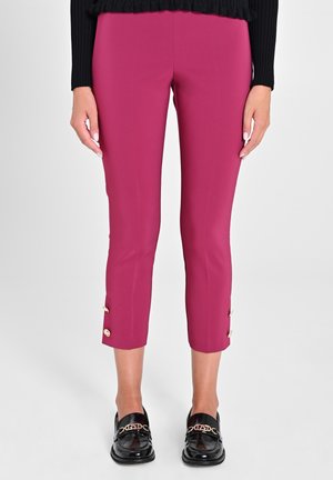 Pantaloni - burgundy plain