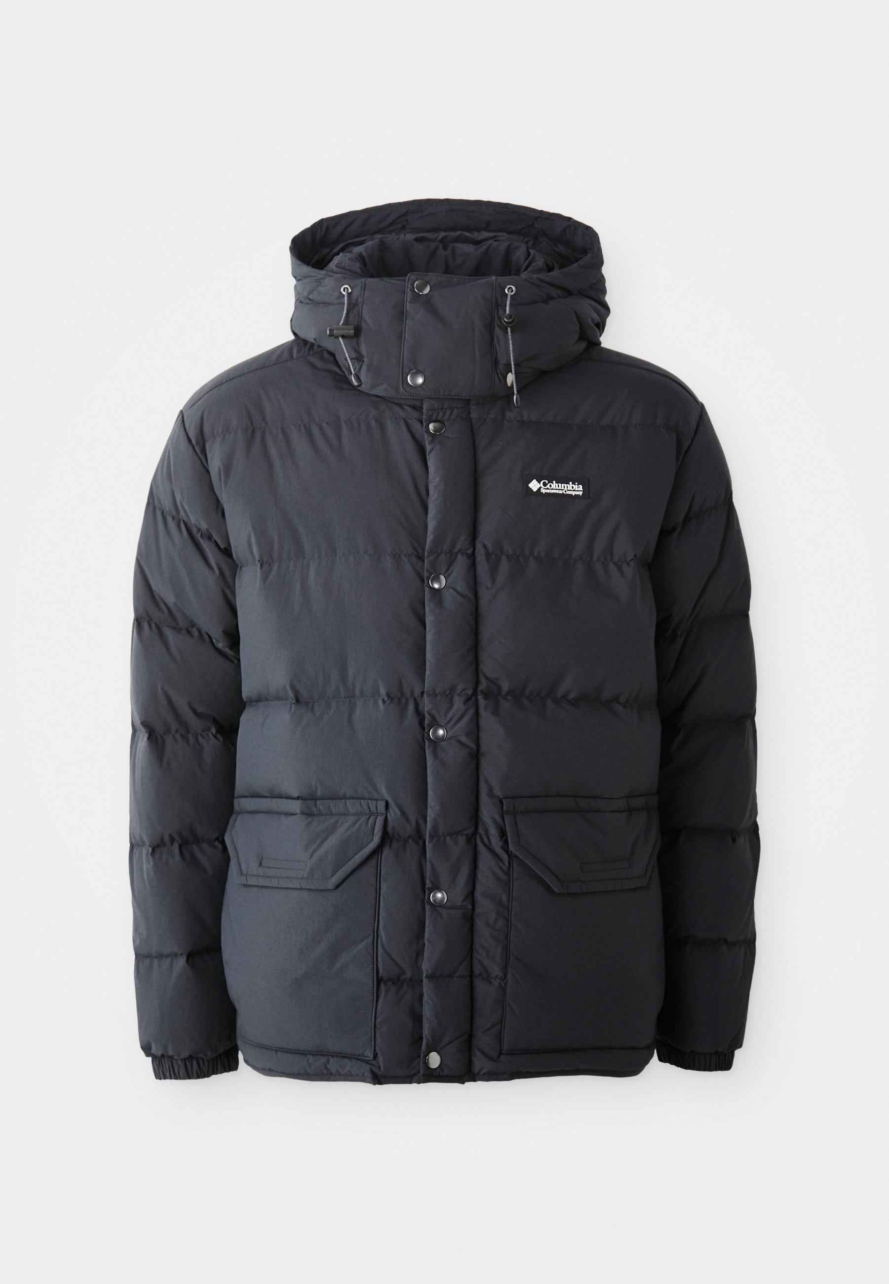 Columbia WALLOWA™ HOODED JACKET - Down jacket - black - Zalando.co.uk