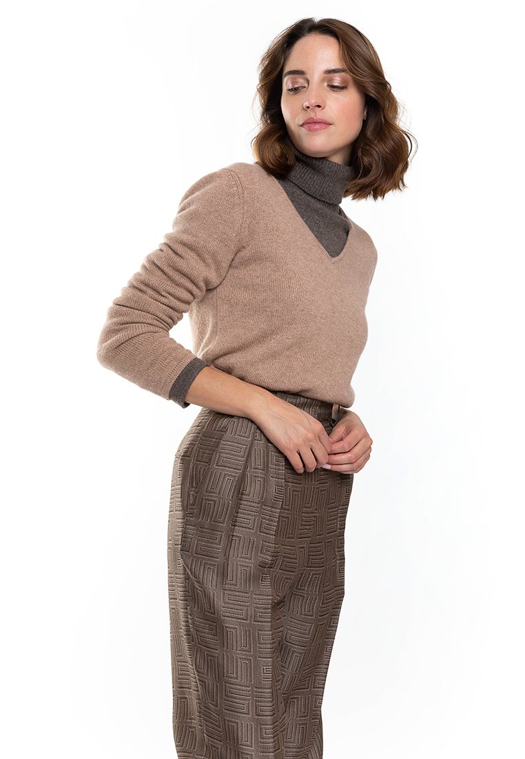 Perfect Cashmere Trui camel Perfect Cashmere Trui camel