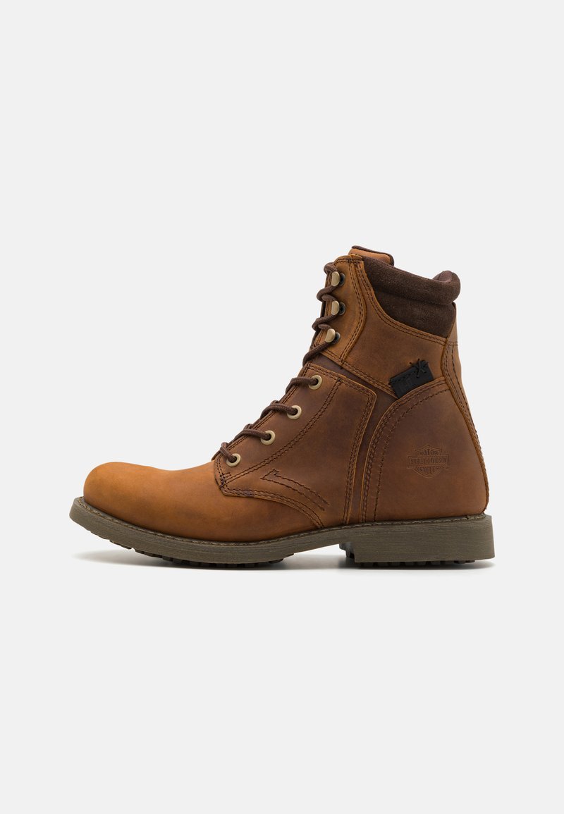 Harley Davidson DARNEL CE RIDING APPROVED - Schnürstiefelette - brown