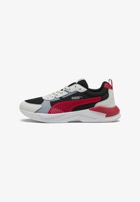 Niet geselecteerd, black for all time red feather gray