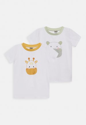 SAFARI UNISEX 2PACK - T-shirt print - white