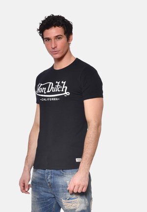 Von Dutch LIFE - T-shirt imprimé - black