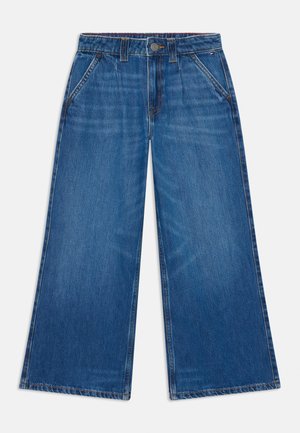 MABEL PLEATS - Vaqueros boyfriend - denim dark