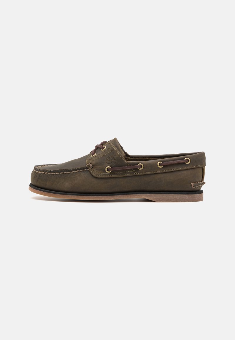 Timberland - CLASSIC BOAT - Mokaszinok - olive, Nagyítás